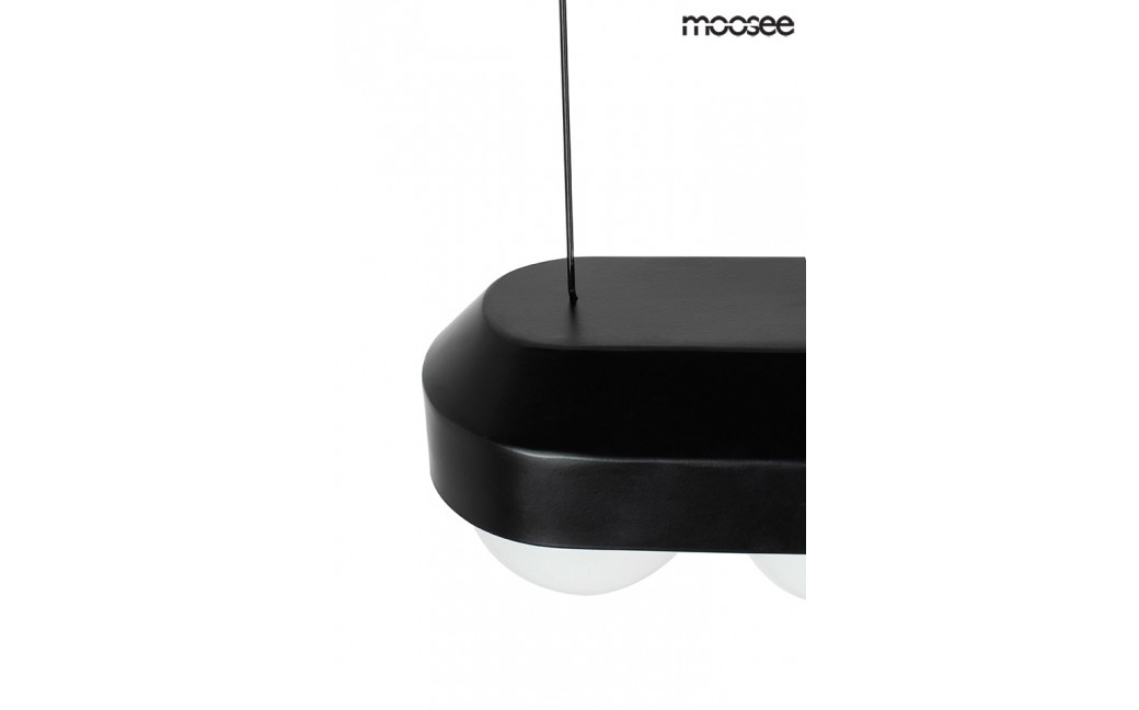 MOOSEE lampa wisząca DROPS 3 czarna (MSE010100273)