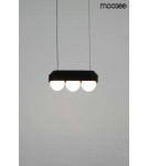 Pendant lamps - MOOSEE pendant lamp DROPS 3 black (MSE010100273) - product 6