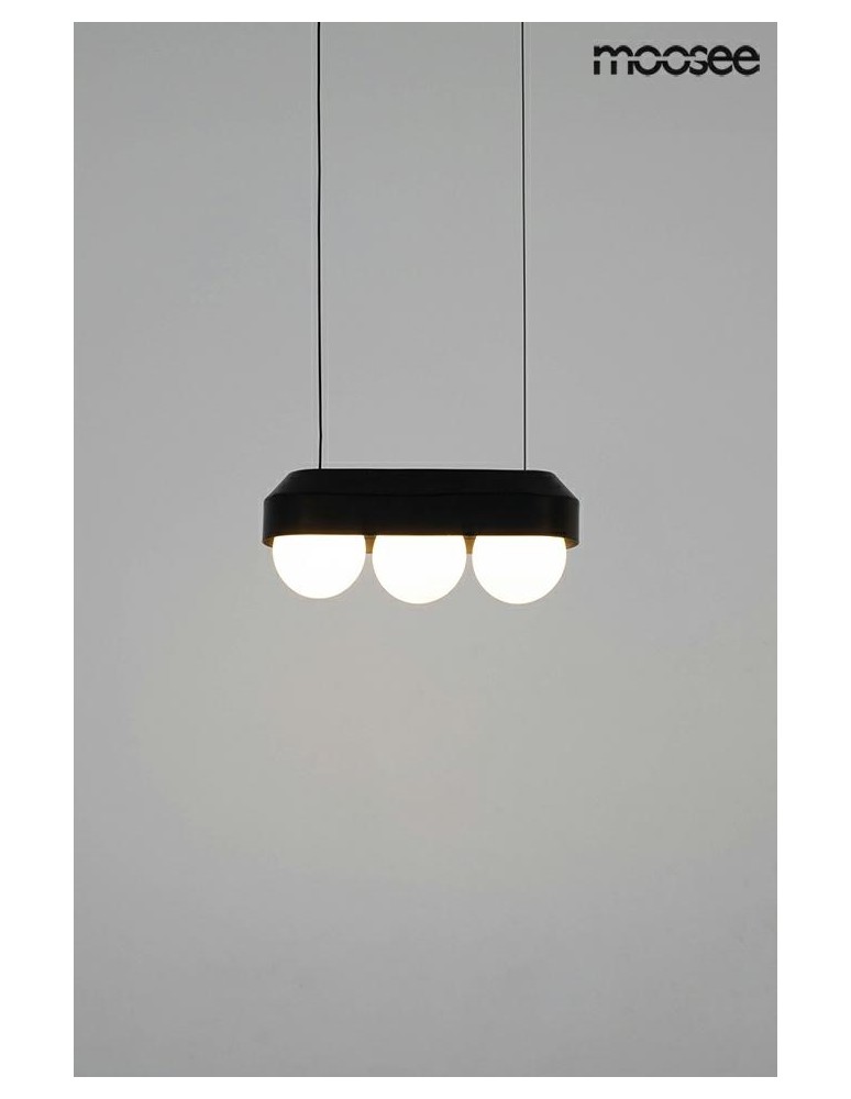 Pendant lamps - MOOSEE pendant lamp DROPS 3 black (MSE010100273) - product kolory-swiatla.pl 6