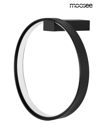 MOOSEE CIRCLE WALL wall lamp black (MSE010100378)