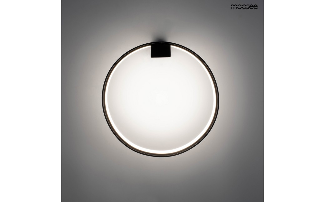 MOOSEE lampa ścienna CIRCLE WALL czarna (MSE010100378)
