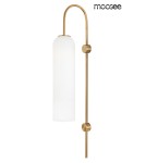 Glamour wall lamps - MOOSEE SLACK gold / white wall lamp (MSE010100341) - product 1