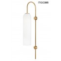 MOOSEE lampa ścienna SLACK złota / biała (MSE010100341)