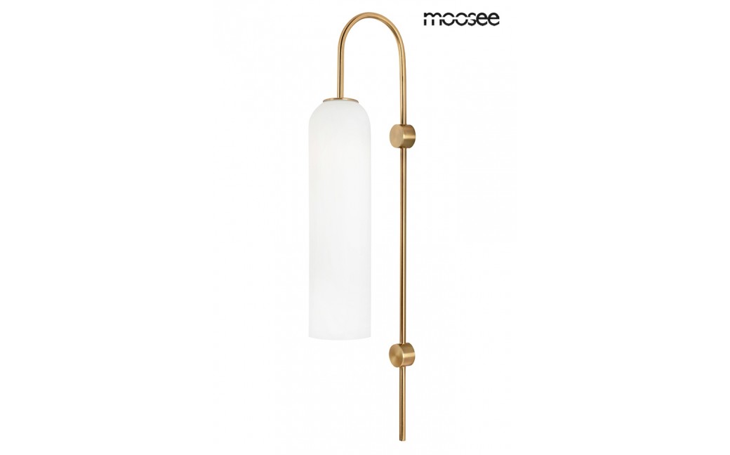 MOOSEE lampa ścienna SLACK złota / biała (MSE010100341)