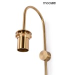Glamour wall lamps - MOOSEE SLACK gold / white wall lamp (MSE010100341) - product 3