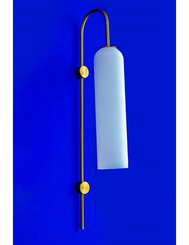 Glamour wall lamps - MOOSEE SLACK gold / white wall lamp (MSE010100341) - product kolory-swiatla.pl 6