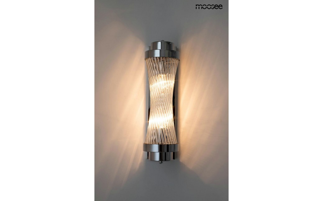 MOOSEE lampa ścienna COLUMN 40 srebrna (MSE010100360)