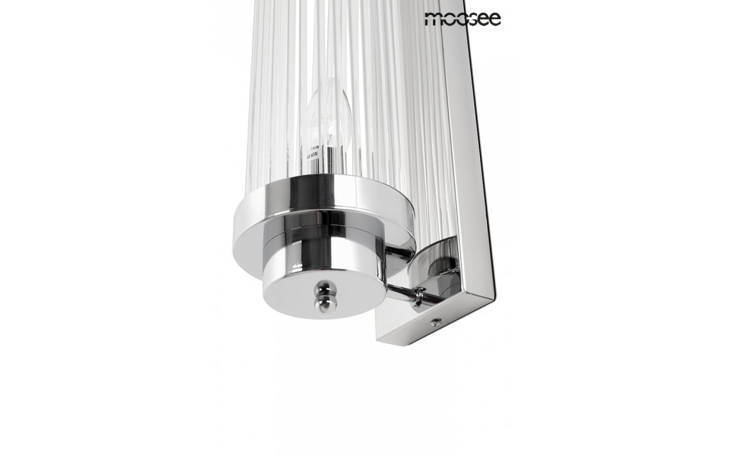 MOOSEE lampa ścienna COLUMN 40 srebrna (MSE010100360)