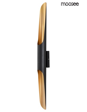 Moosee MOOSEE CONTEO WALL wall lamp black / gold (MSE010400124)