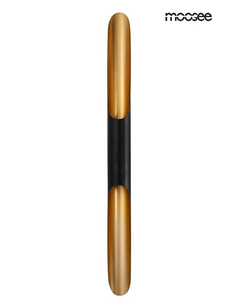 Designer wall lamps - Moosee MOOSEE CONTEO WALL wall lamp black / gold (MSE010400124) - product kolory-swiatla.pl 2