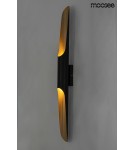 Designer wall lamps - Moosee MOOSEE CONTEO WALL wall lamp black / gold (MSE010400124) - product 5
