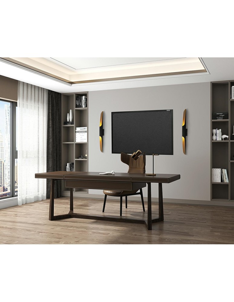 Designer wall lamps - Moosee MOOSEE CONTEO WALL wall lamp black / gold (MSE010400124) - product kolory-swiatla.pl 6