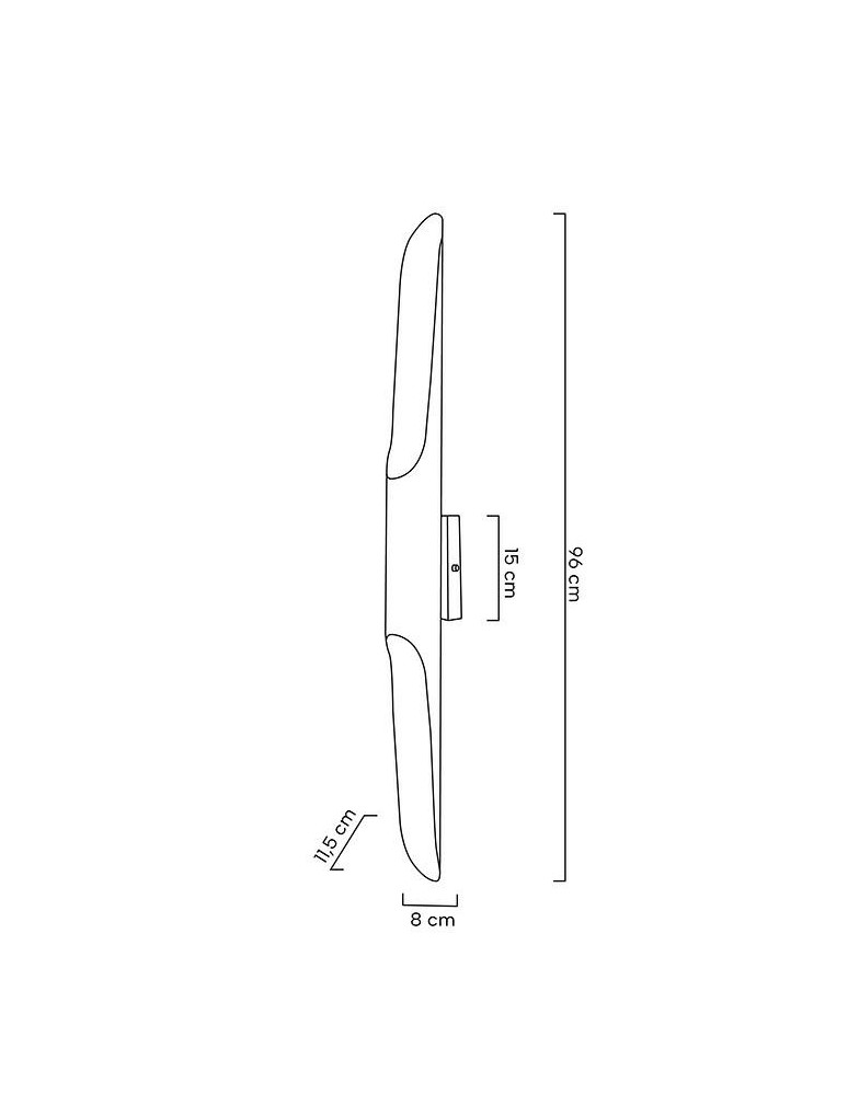 Designer wall lamps - Moosee MOOSEE CONTEO WALL wall lamp black / gold (MSE010400124) - product kolory-swiatla.pl 7