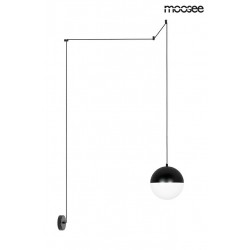 Moosee MOOSEE lampa ścienna BOWL czarna (MSE010100173)