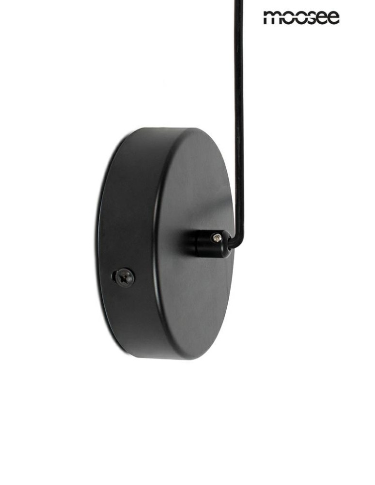 Wall lamps - Moosee MOOSEE BOWL wall lamp black (MSE010100173) - product kolory-swiatla.pl 4