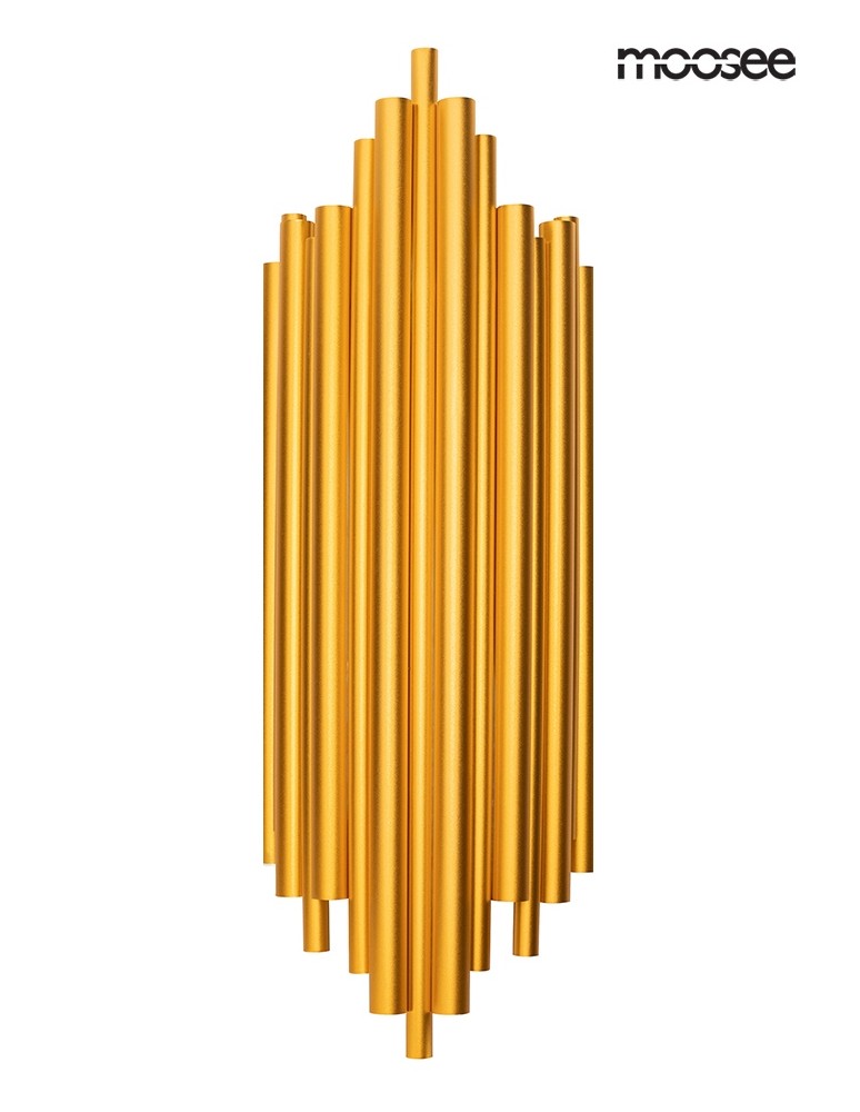Designer wall lamps - MOOSEE HARMONIC gold wall lamp (MSE010100304) - product kolory-swiatla.pl 1