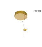 Pendant lamps circles - Moosee MOOSEE RING LUXURY 70 gold pendant lamp - LED, chrome gold (MSE010100170) - product 3