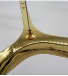 Modern chandeliers - Step into Design CANDLES-12A gold 75cm pendant lamp - product 6