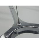 Designer pendant lamps - Step into Design CANDLES-12B chrome 106cm pendant lamp - product 5