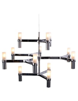 Step into Design Lampa wisząca CANDLES-12A chrom 75cm - produkt 2