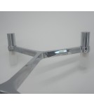 Designer pendant lamps - Step into Design CANDLES-12A chrome 75cm pendant lamp - product 3