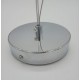 Step into Design Lampa wisząca CANDLES-30 chrom 120cm