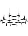 Step into Design Pendant lamp CANDLES-12B black 106cm