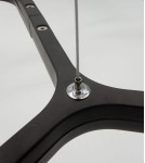 Designer pendant lamps - Step into Design Pendant lamp CANDLES-12B black 106cm - product 3