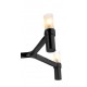 Step into Design Lampa wisząca CANDLES-10 czarna 165cm