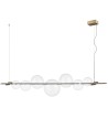 View Step into Design AMORE LED pendant lamp gold 153cm