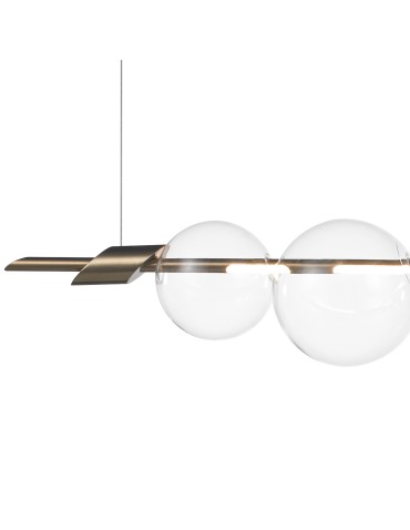 Step into Design AMORE LED pendant lamp gold 153cm - product 2