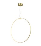 Pendant lamps circles - Step into Design ACIRCULO led pendant lamp gold 50cm - product 1