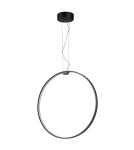 Pendant lamps circles - Step into Design ACIRCULO led pendant lamp black 50cm - product 2