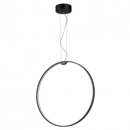 Step into Design Lampa wisząca ACIRCULO led czarna 50cm