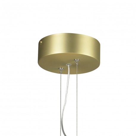 Step into Design Lampa wisząca ACIRCULO led złota 74cm