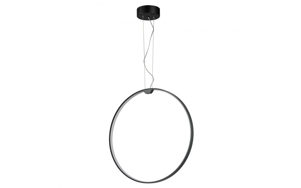 Step into Design Lampa wisząca ACIRCULO led czarna 60cm