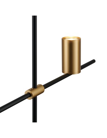 Step into Design LUNGO black and gold 135cm pendant lamp - product 2