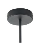 Modern pendant lamps - Step into Design LUNGO black and gold 135cm pendant lamp - product 5