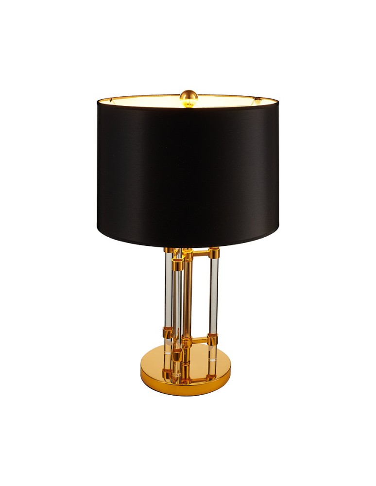 Table lamps with lampshade - Step into Design EXCLUSIVO table lamp black 65cm - product kolory-swiatla.pl 4