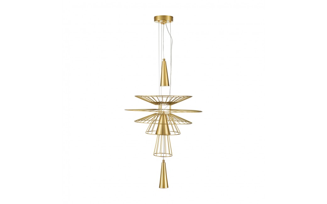 Step into Design Lampa wisząca SUSSO S złota 40cm 