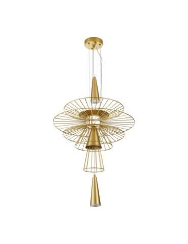 Step into Design Lampa wisząca SUSSO S złota 40cm  - produkt 2