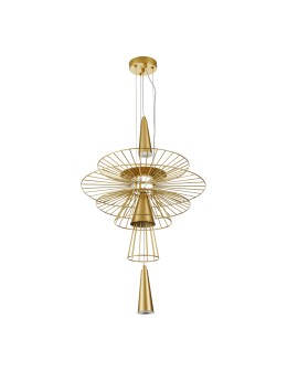 Step into Design Lampa wisząca SUSSO S złota 40cm  - produkt 2