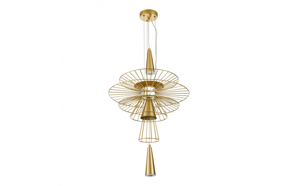 Step into Design Lampa wisząca SUSSO S złota 40cm 