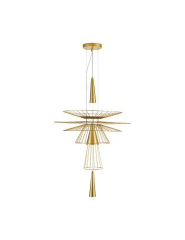 Step into Design SUSSO L gold 60cm pendant lamp 