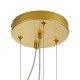 Step into Design Lampa wisząca SUSSO L złota 60cm 