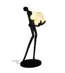 Designer floor lamps - Step into Design WOMAN floor lamp black 180cm - product 4