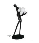 Designer floor lamps - Step into Design WOMAN floor lamp black 180cm - product 6
