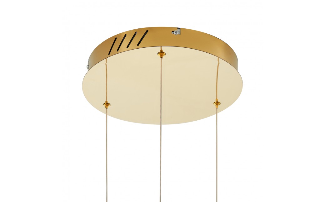 Step into Design Lampa wisząca CIRCLE 60+60+60 LED złoty połysk na 1 podsufitce