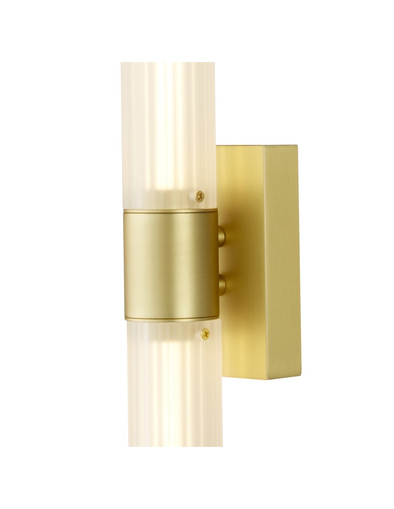 Gold wall lamps - Step into Design SOLO LED wall lamp white gold 60cm. - product kolory-swiatla.pl 3