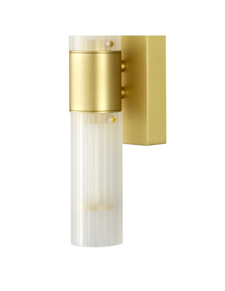 Gold wall lamps - Step into Design SOLO LED wall lamp white gold 60cm. - product kolory-swiatla.pl 4